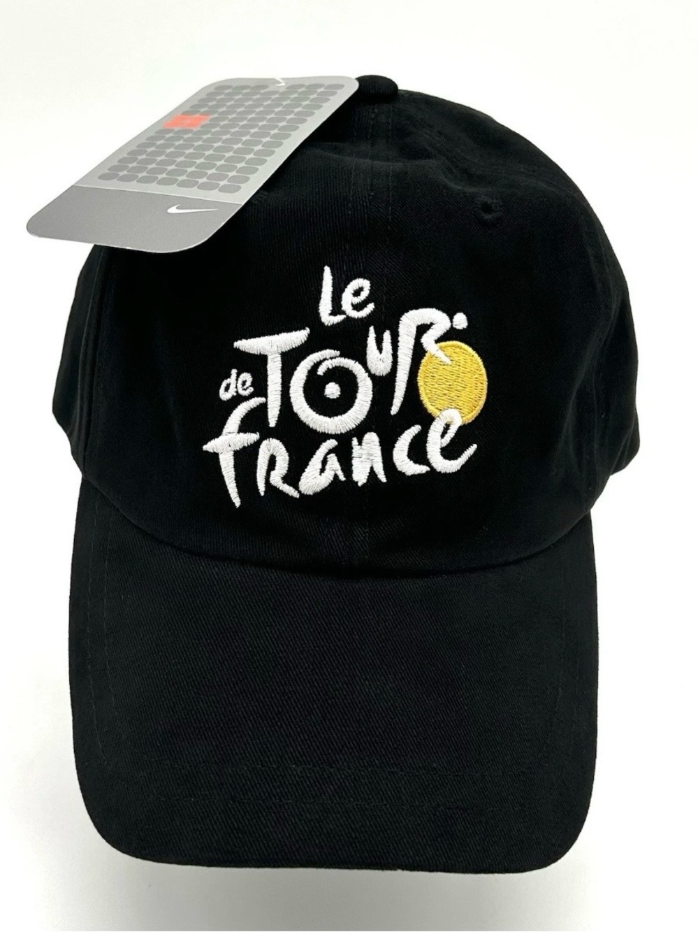 Vintage Nike Le Tour De France Hat 2002 Y2K Dad Cap Black Cycling NWT